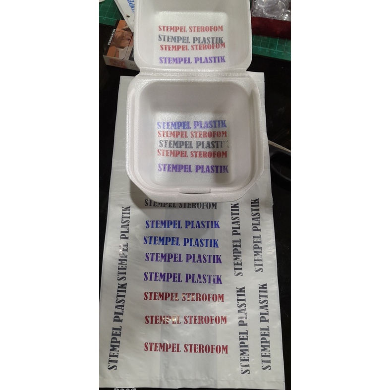 STEMPEL PLASTIK / STEMPEL STEROFOM / STEMPEL OTOMATIS