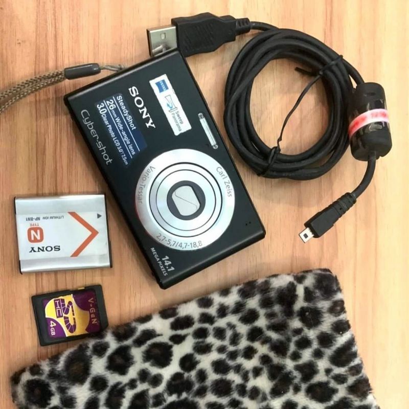 Camera digital - Sony Cybershot DSC W-550 (Hitam) Second