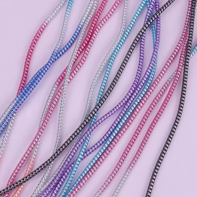 Pelilit Kabel Spiral Warna Metalic / Pelindung Cable Hp Charger Universal / Cable Protector Multicolor