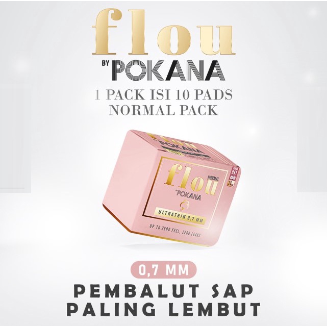 Pembalut POKANA FLOU ( Pembalut Tipis)