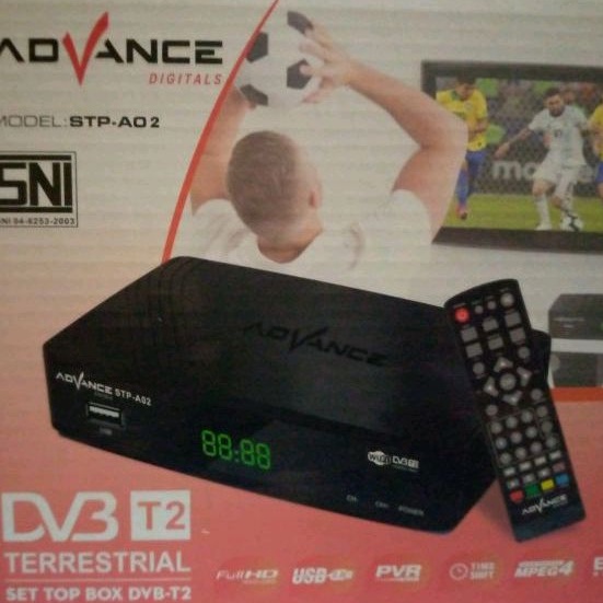 ADVANCE,SET TOP BOX/ KOMPLIT SIAP PAKAI