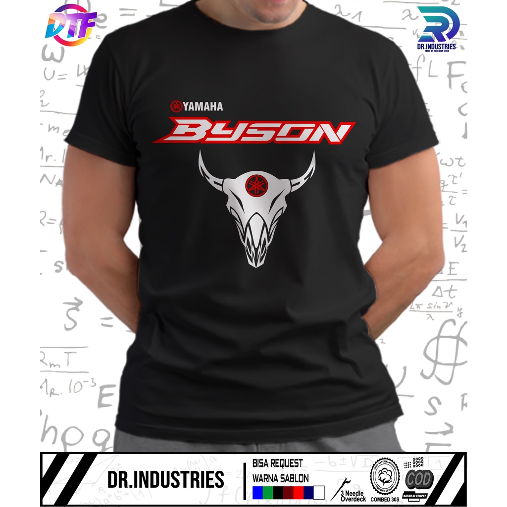 Kaos Yamaha Byson Logo Keren - DR INDUSTRIES