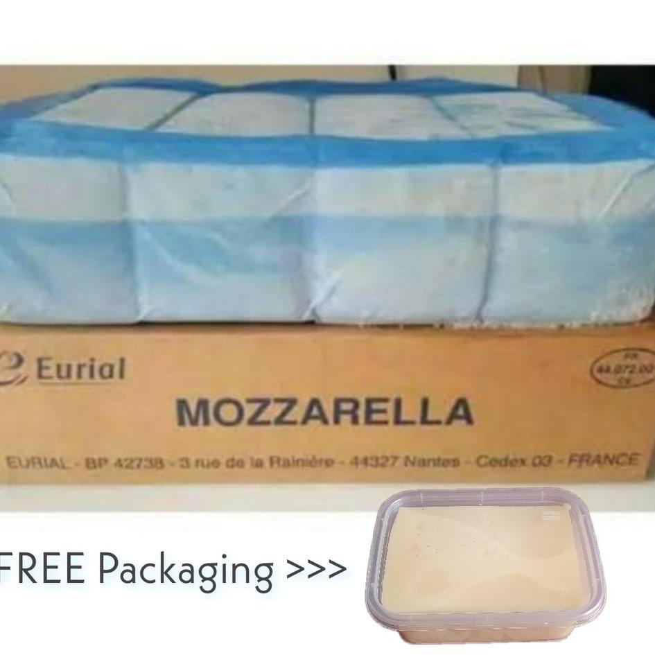 

デ Keju MOZZARELLA EURIAL 200gr FREE Thinwall / Mozzarela / Mozarella ㆉ