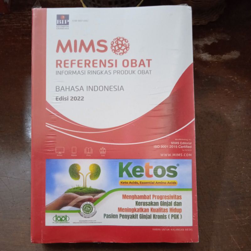 Jual MIMS Referensi Obat Bahasa Indonesia Edisi 2022 | Shopee Indonesia