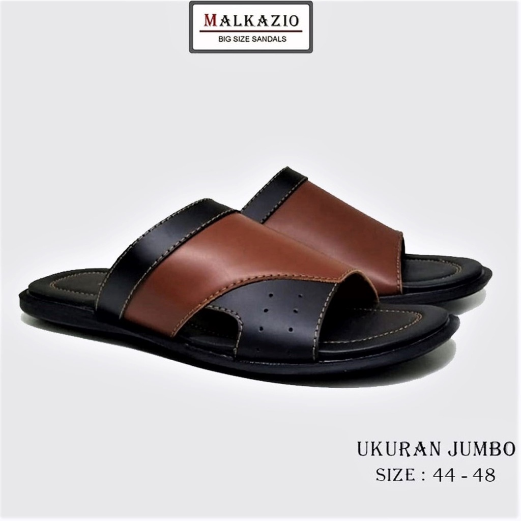 Big Size Sandal Slide Pria Dewasa Ukuran 44-45-46-47-48 Super Jumbo Original MZIO