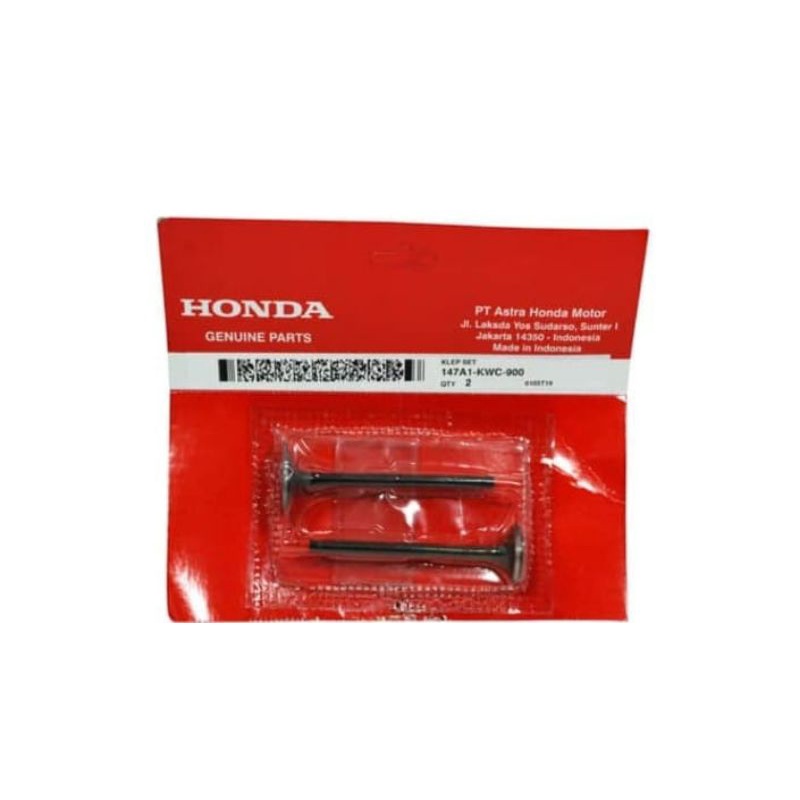 147A1-KWC-900 Klep mesin (Valve set) Honda CS1 tahun 2008-2013