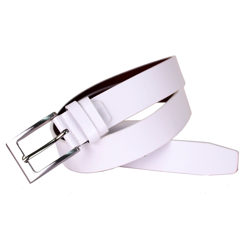 Ikat Pinggang Jarum Semi Kulit Hitam - BELT 697