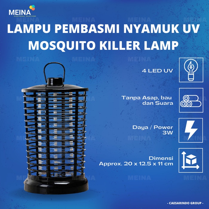 MOSQUITO KILLER LAMP INSECT KILLER LAMPU UV PERANGKAP PEMBASMI NYAMUK