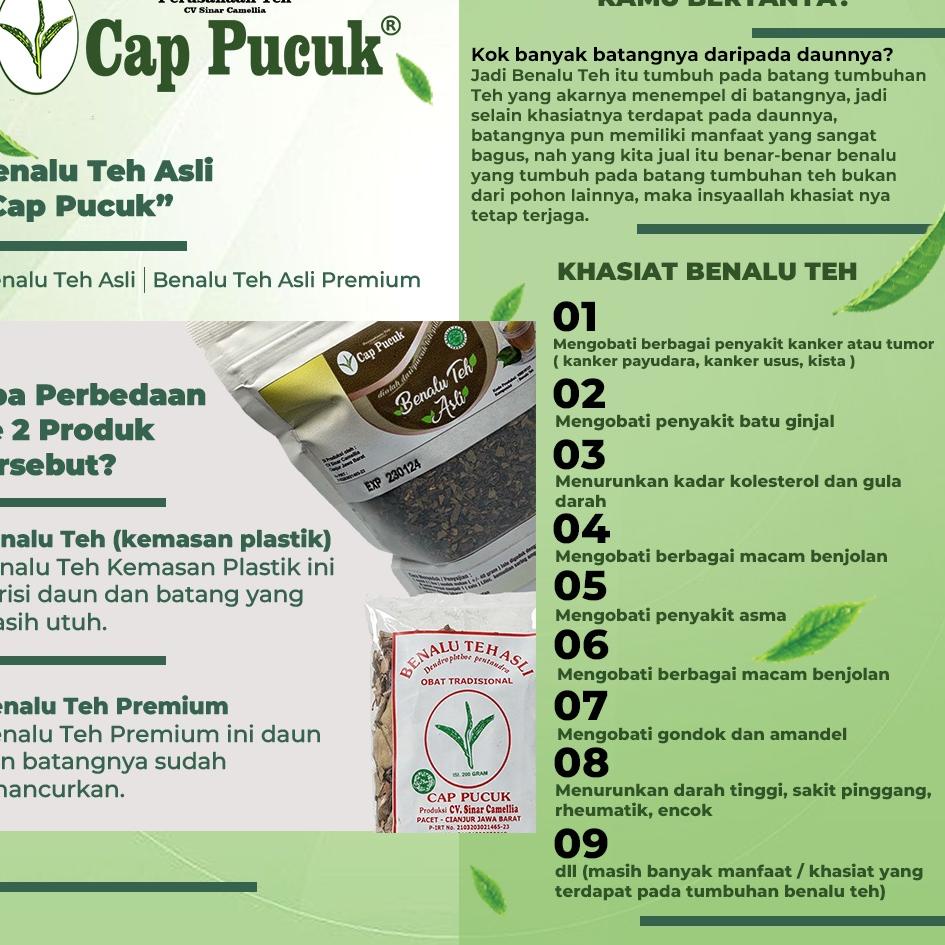 

[Etalase](T21J)✔| BENALU TEH ASLI CAP PUCUK "PREMIUM" viral