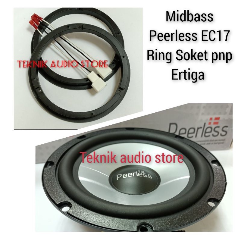 Jual Speaker Midbass Peerless Ec Plus Ring Dan Soket Pnp Mobil Suzuki