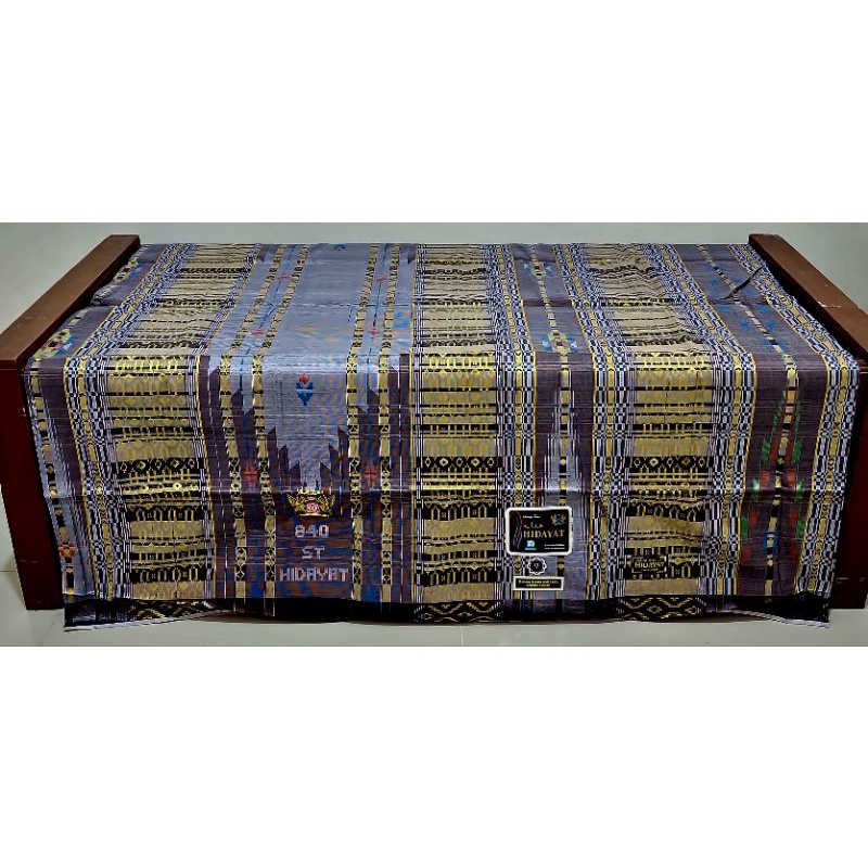 Sarung Tenun Tradisional Hidayat ST 840 Super Sultan Premium Mewah