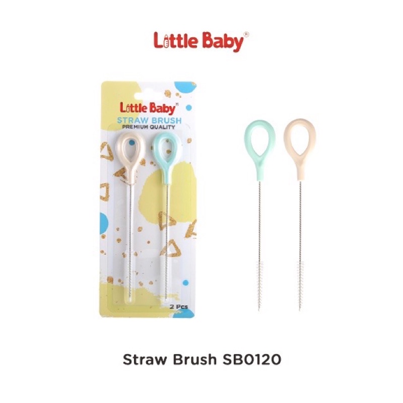 Sikat Sedotan Little Baby isi 2 pcs / Straw Brush