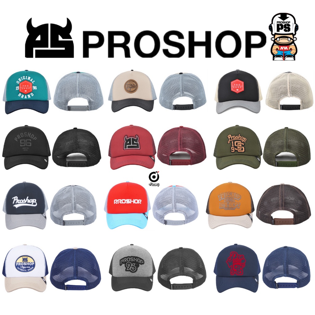 Topi Trucker Proshop Topi Jaring Trucker Hat Proshop Original