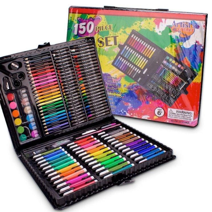 

➥Produk Terkini Crayon Set 150pcs / Krayon Mewarnai Anak 150pcs / Pensil Warna Set 150pcs [106]