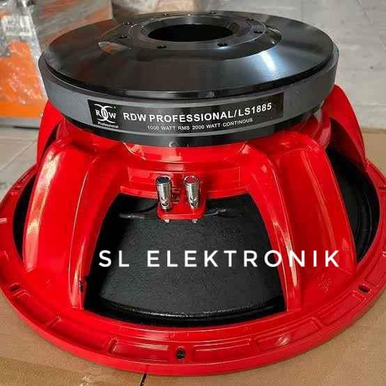 SPEAKER KOMPONEN RDW LS1885 / LS 1885 / LS 18 85 RDW PROFESSIONAL