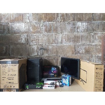 Komputer Fullset Core i3 BARU Ram Ddr3 4Gb Harddisk 500Gb LED 19&quot; Wide Siap Pakai