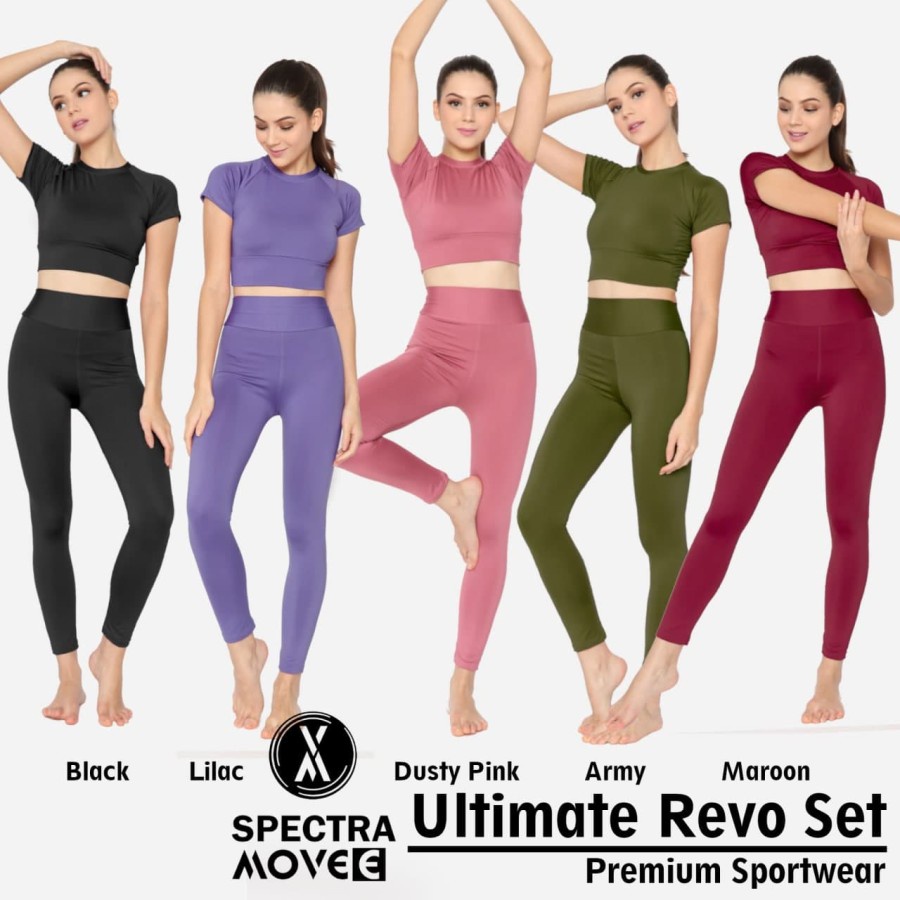 Setelan Olahraga Wanita Lari Sport Yoga Zumba Aerobic Gym Fitness Jogger Premium Sepeda Korean Style