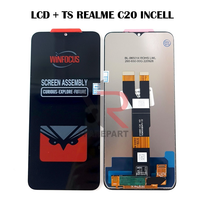 LCD REALME C20 / C21 FULLSET  TOUCHSCREEN