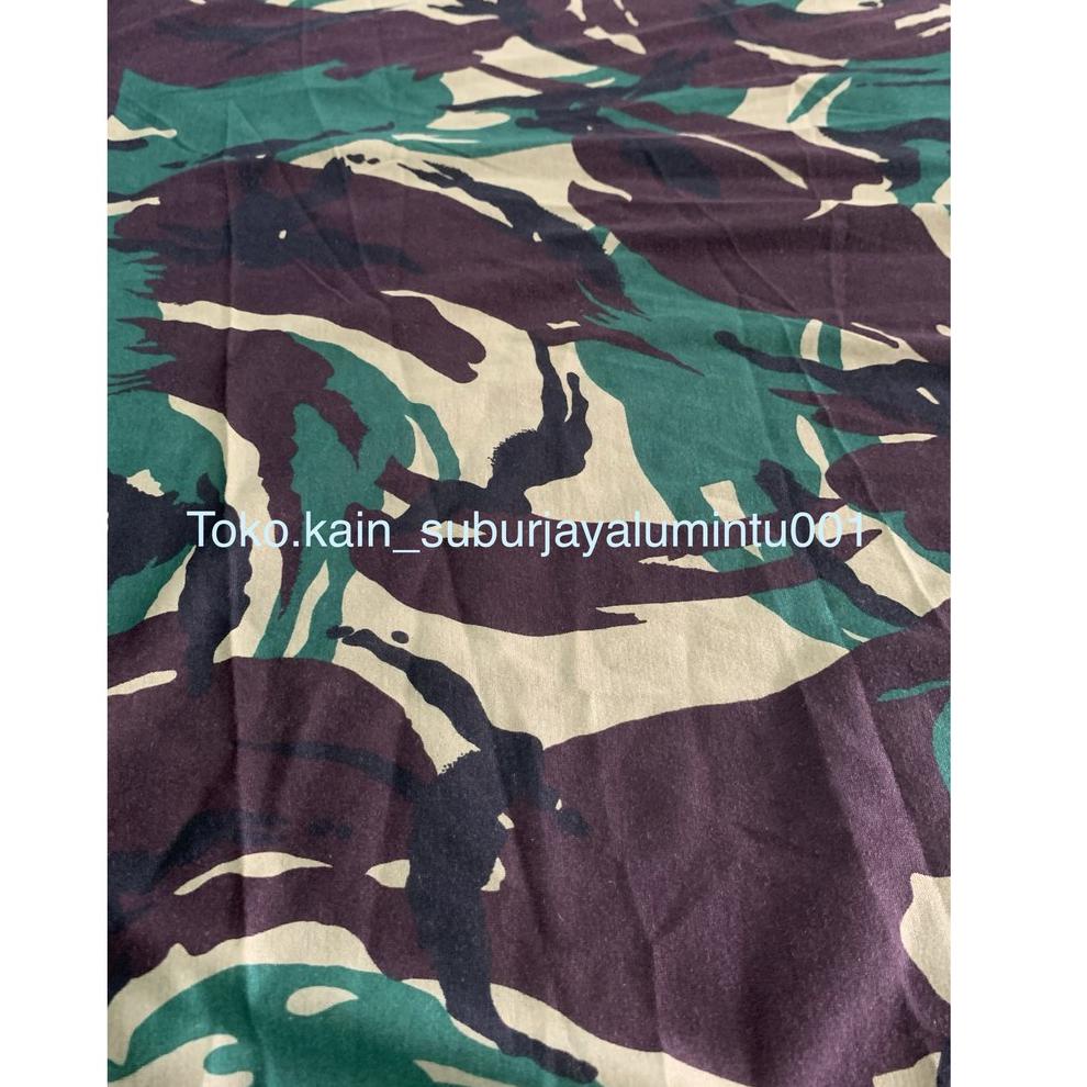 ㆅQ KAIN KAOS LORENG ORI/ ARMY / BAHAN DORENG / LORENG KAOS / KAIN ANGKATAN / ABRI / POLY 30S HOT ITE