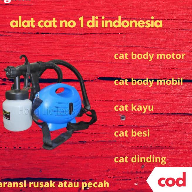 Terbaik Kompresor listrik Cat Mini  Paint Zoom Spray Gun Alat Cat Semprot Elektrik Murah