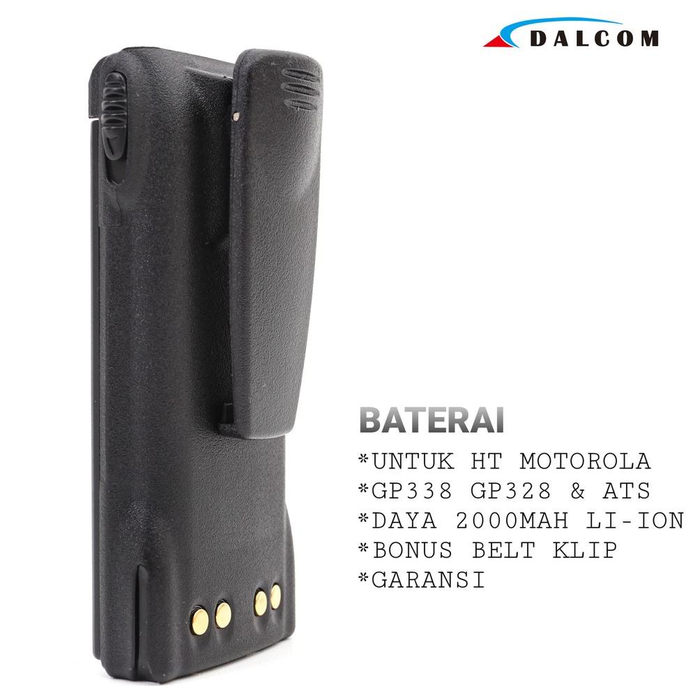 Jual BATERAI HT MOTOROLA GP328 GP338 DAN ATS BATTERY LI ION LITHIUM