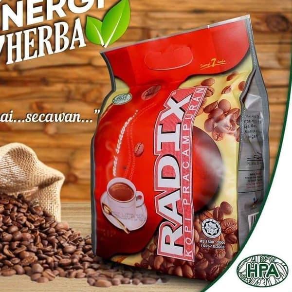 

Pasti Update Kopi Radix Jumbo HPA 100% Original Malaysia Isi 32 Sachet 66R++