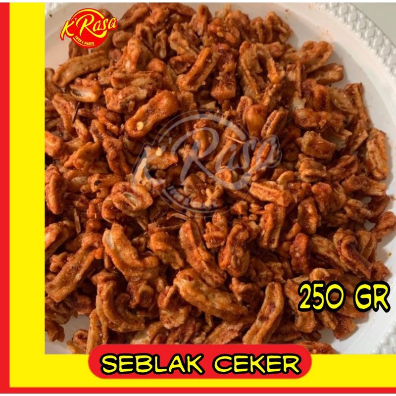 

seblak ceker 250 gr pedas daun jeruk enak