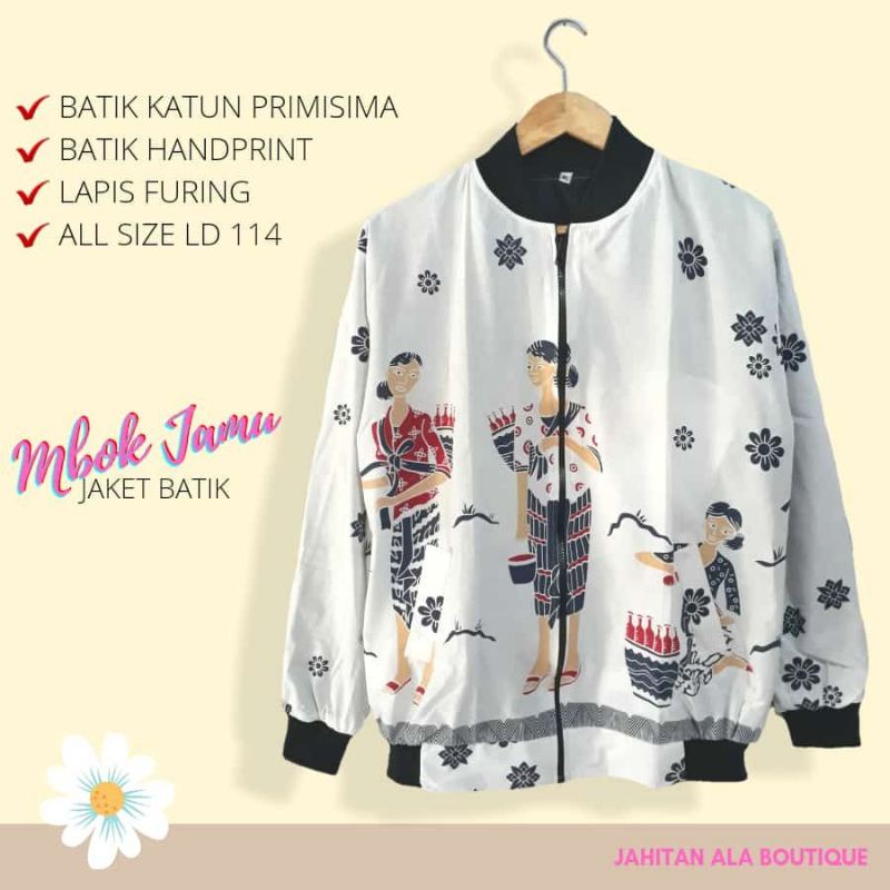 jaket batik. jaket bomber. jaket batik bomber