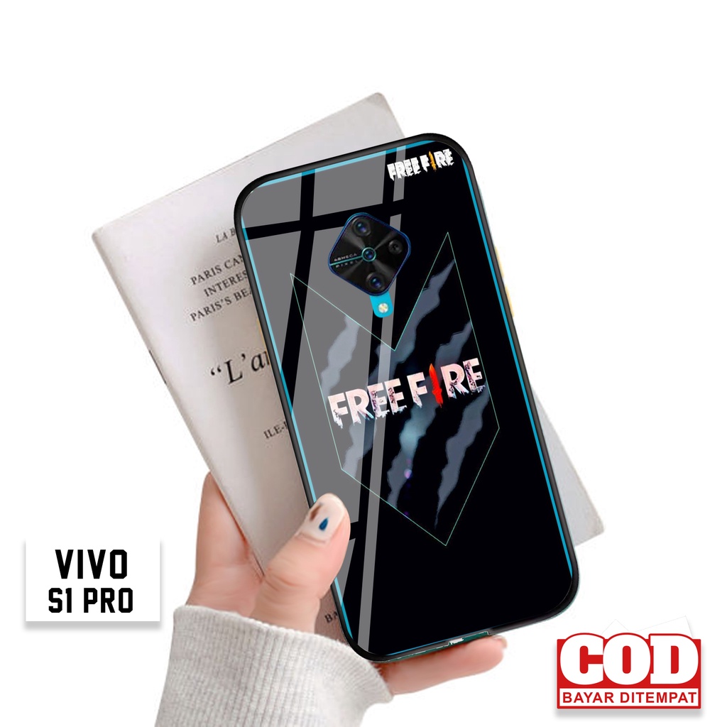 [COD]Promo Case Vivo S1 Pro Casing Hp Motif FF Free Fire Aesthetic Gambar Custom Desain Kekinian Aes