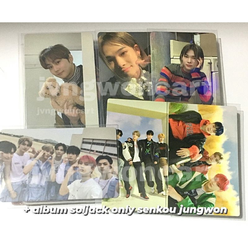 READY read desc enhypen official photocard pc poca enha jungwon teddy boneka hype konsep bdc