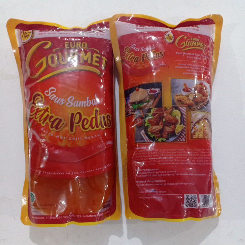 

EURO GOURMET saus sambal extra pedas 1kg