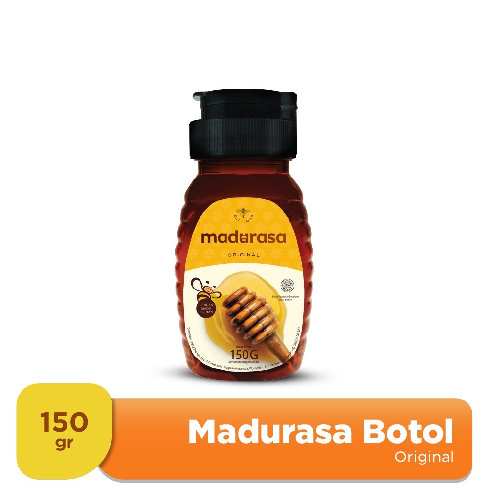 Madurasa Madu Asli Original / Jeruk Nipis Botol 150 gr Pet