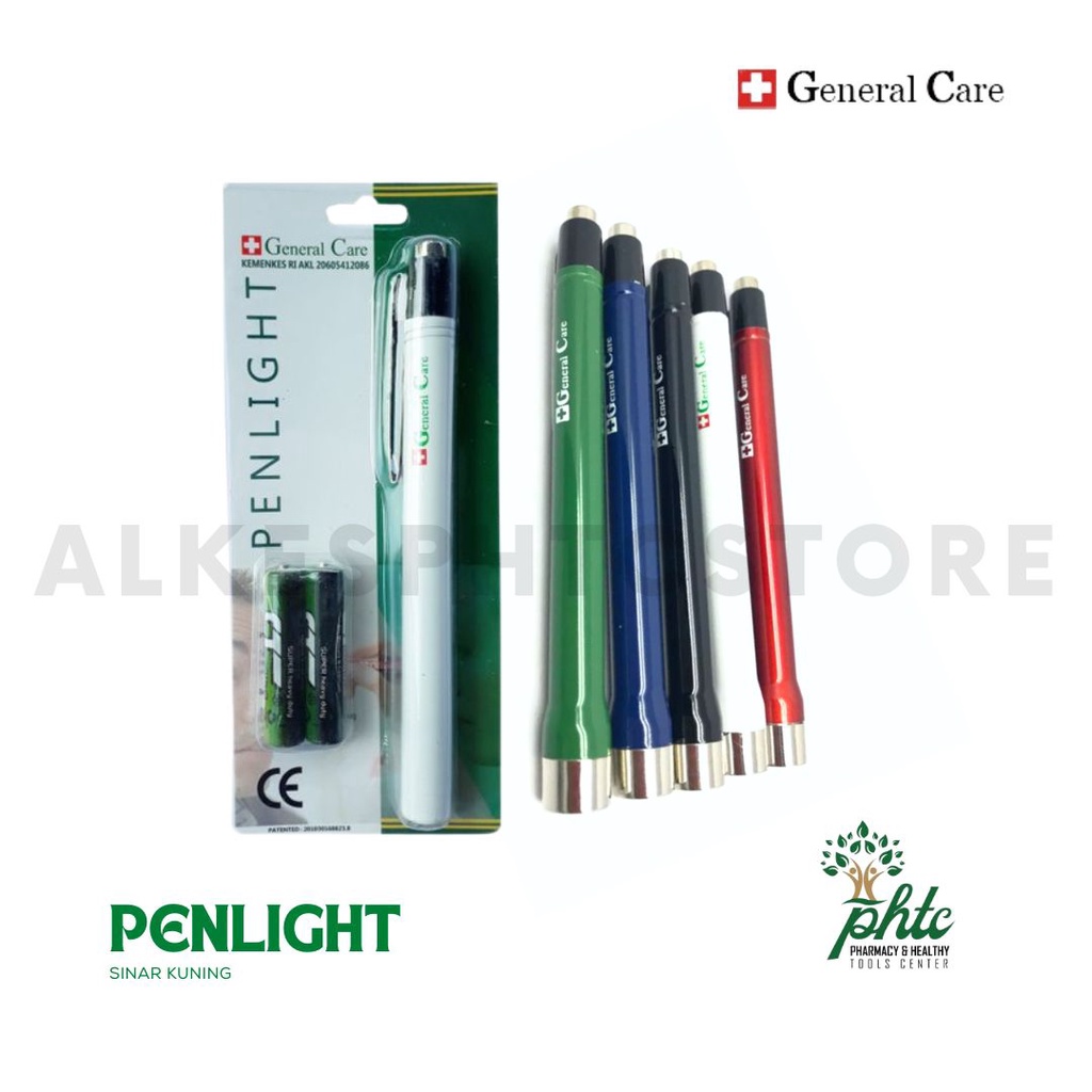 Jual GENERAL CARE Pen Light l Pulpen Senter GC / Penlight Shopee