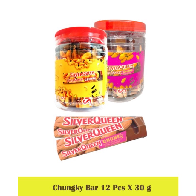 Silverqueen Chungky bar 12 x 30g Toples