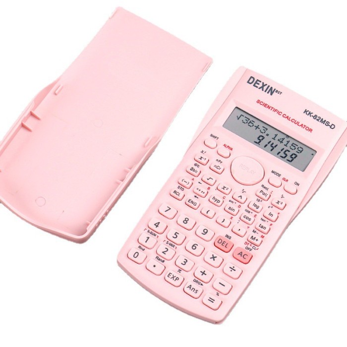 

TERBAIK DEXIN Scientific Calculator / Kalkulator Ilmiah Sains / Warna Pastel