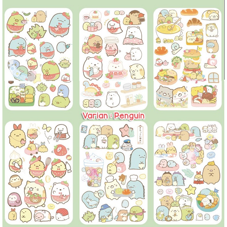 Stiker Sticker Setiker Wallsticker Walsetiker Wallstiker Mini Sticky Notes Note Message Japanese Korean Korea Lucu kartun girl finger Memo Label Mini Cute Pembatas Buku Books Diary Diari Anak Cewek Murah Bagus Lucu Mainan Tempelan HP @banyak