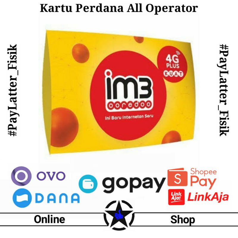 Kartu Perdana Indosat iM3 Reguler pulsa 0k