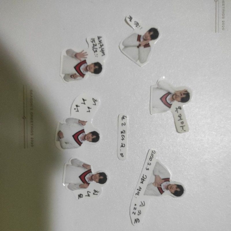 [Official] Sticker Set Super Junior Season Greeting 2022 _ Kyuhyun