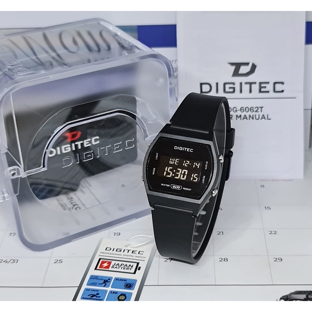 Jam Tangan Wanita Digitec 6062T Original