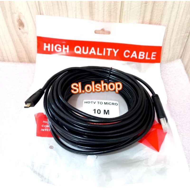 HDMI 1080P AV HDTV Video Cable TV Cord For Sony Alpha A6000 A5100 A5000 Camera - Foto 2