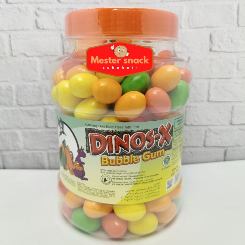 

Permen Dinos-X Bubble Gum