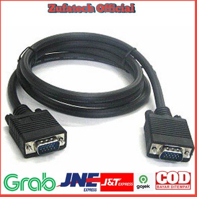 Kabel VGA 15 Pin Male ke Male 1.5 Meter