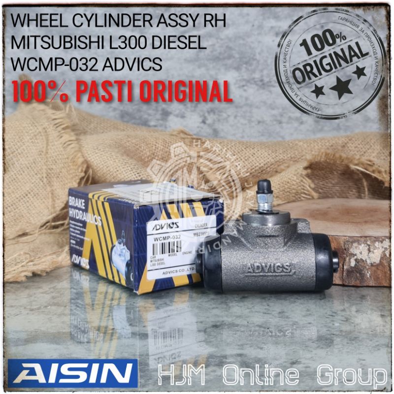 WHEEL CYLINDER - MASTER BAK BLOK REM BELAKANG L300 DIESEL ADVICS AISIN