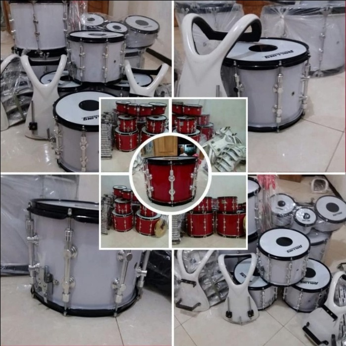 Alat Musik Drum Band Murah SMA  29 Personil Perlengkapan Drumband