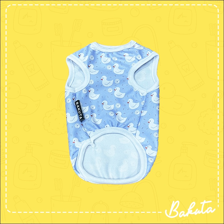 Baju Kucing Tank Edisi Baby Duck Tank Lucu Untuk Kucing dan anjing / Baju Kucing Termurah Size XS-XXL / Baju Kucing Tangerang
