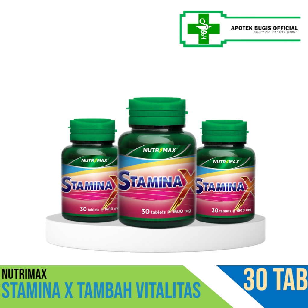 Nutrimax Stamina X Penambah Vitalitas Kesuburan Pria Wanita Hormon Reproduksi Testosteron Estrogen