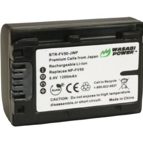 Wasabi Power Baterai Sony NP-FV30, NP-FV40, NP-FV50