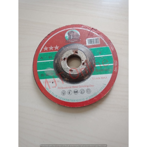 Batu Gerinda Grinda Poles 4"