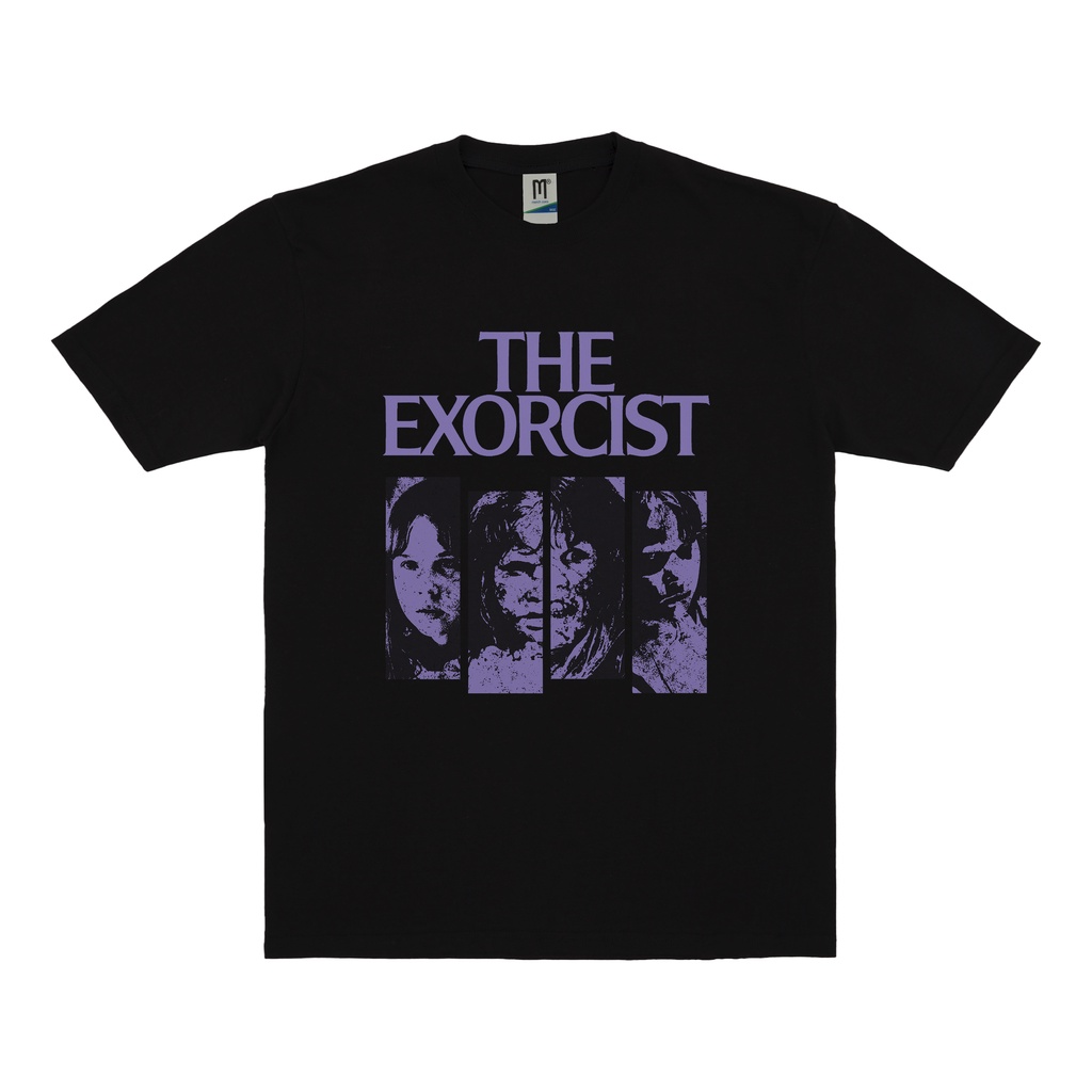KAOS THE EXORCIST VINTAGE | T-SHIRT FILM THE EXORCIST | THE EXORCIST HITAM