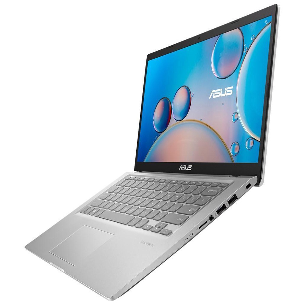 ASUS VIVOBOOK A416JAO Intel Core i3-1005G1 RAM 8GB SSD 256GB Win 11 + OHS 14&quot; FHD BACKLIGHT - SILVER / GREY GARANSI 2 TAHUN RESMI